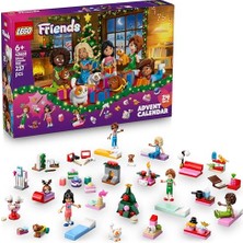 Larskas LEGO Friends 2025 Yılbaşı Takvimi 42668 – 6 Yaş ve Üzeri Kız ve Erkek Çocuklar Için Günlük Sürprizli Yaratıcı Oyuncak Yapım Seti, Eğitici ve Yaratıcı Hediye Fikri (237 Parça)