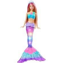 Larskas Barbie Dreamtopia Işıltılı Deniz Kızı Barbie™ Işıltılı Deniz Kızı Bebek, Işıklı, 3-7 Yaş HDJ36