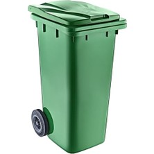 Larskas Tekerlekli Çöp Konteyneri 120 Litre - Yeşil