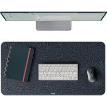 Larskas Desk Mat Keçe 36X70 cm Gri