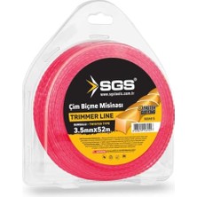 Larskas Çim Biçme Tırpan Misinası - Burgulu - 3.5 Mm. - 52 Mt.