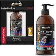 Larskas Mutamin Kedi ve Köpek Için Norveç Somon Balık Yağı 150 ml