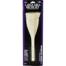 Larskas Oriental Hake Geniş Alan Fırçası - 3'lü Paket, Beyaz, 41 x 3,5 x 11,5 cm