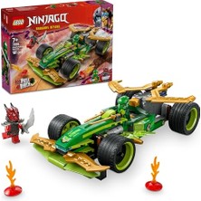 Larskas LEGO Nınjago Lloyd’un Çek-Bırak Yarış Arabası 71828-7 Yaş ve Üzeri Çocuklar Için Yaratıcı Oyuncak Yapım Seti, Doğum Günü Hediyesi (181 Parça)