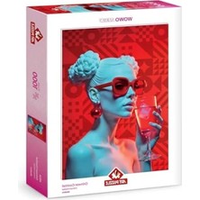 Larskas Crimson Kokteyl Temalı 1000 Parça Puzzle Seti