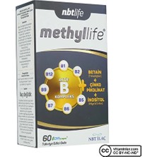 nbt ilaç nbt life methyllife b kompleks 60 kapsül