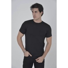 Beruflic Erkek File Cepli Slim Fit Tshirt