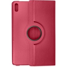 Sylar Huawei Matepad Se 11 Kılıf 360 Tablet Deri Kılıf - Pembe