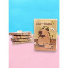 Limmy Capybara A7 Not Defteri , Çıt Çıtlı Cep Defteri - Melek Capybara