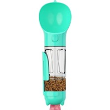 Larskas Taşınabilir Seyahat Seti 300 ml | Mama ve Su Kabı | Kaka Küreği ve Poşeti | Kedi Köpek