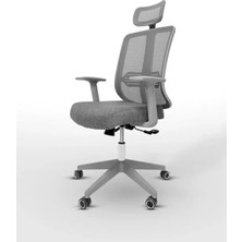 Larskas Ergonomik Tasarımlı Yönetici Ofis Koltuğu - Comfort Mood Gray