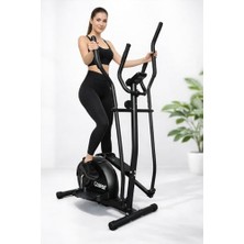 Larskas Cosfer Eliptik Bisiklet Manyetik Sessiz Cross Trainer Ev Tipi Kardiyo Spor Aleti 120  Taşıma Kapasiteli