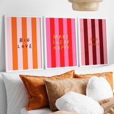Nt Handmade Çerçeveli Uv Baskı Make Today Happy Duvar Tablosu – Modern & Şık Duvar Dekoru