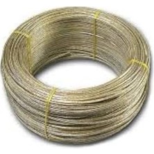 Larskas 20 Metre Izoleli Çelik Halat 4 mm Izoleli Halat Çelik Halat Izoleli Çelik Çamaşır Ipi,4 mm -