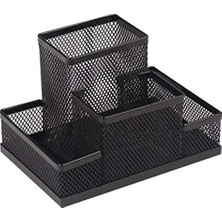 Larskas 4 Bölümlü Metal Perfore Organizer, Masa Düzeni Için