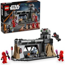 Larskas LEGO Star Wars: The Mandalorian Paz Vizsla ve Moff Gideon Savaşı 75386 – 7 Yaş ve Üzeri Kız ve Erkek Çocuklar Için 4 Minifigür Içeren Oyuncak Yapım Seti, Çocuklar Için Doğum Günü Hediyesi (289 Parça)