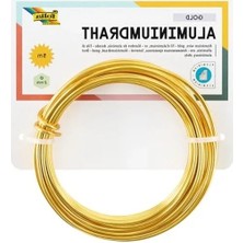 Larskas 5m Aluminyum Tel, Altın Renk, Çok Amaçlı Kullanım