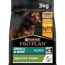 Larskas Pro Plan Small & Mini Puppy Tavuklu Köpek Maması 3 Kg, Kuru Mama