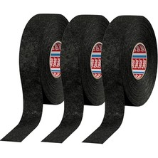 Larskas Tesa 51608, 25 M x 19 mm Yapışkan Kablo Bezi Bandı Orijinal Isoband 3 Parça Paket