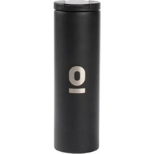Larskas Siyah Metal Termos, 480 ml Kapasite ile Sıcak ve Soğuk Tutma Özelliği