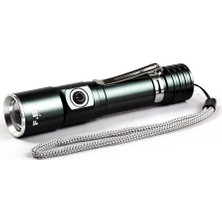 Nemere F.b.ı F-90 Aluminyum Kaplama Mıknatıslı Şarjlı El Feneri