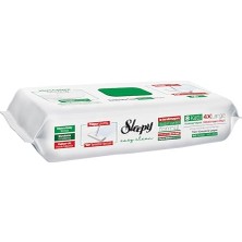 Larskas Sleepy Easy Clean Beyaz Sabun Katkılı Mopa Uyumlu Yer Temizlik Havlusu&mendili 3X50 (150 Yaprak)