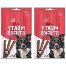 Larskas Yüksek Proteinli, Beef Aromalı Yetişkin Köpek Ödülleri 33 gr (2 Paket)