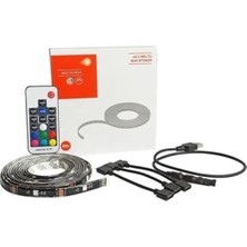 Larskas 2,5m Uzunluğunda Rgb LED Şerit Işık - Esnek ve Enerji Verimli