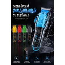Lazer Öncesi Şarj Edilebilir, Su Geçirmez Tıraş ve Bakım Seti Midastech