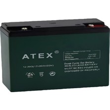 Atex 12-20G 12V 20AH Jel Akü