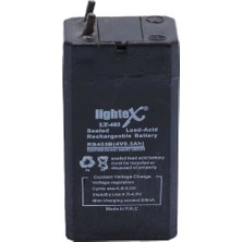 Lightex LT-403 4V 300MAH Bakımsız Işıldak Aküsü