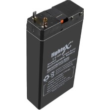Lightex LT-425 4V 2.5AH Bakımsız Işıldak Aküsü