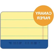 Larskas Yasal Yazma Pedleri - 20,8 cm x 25,08 Cm, Kanarya Kağıdı, 50 Yapraklı, 3'lü Paket