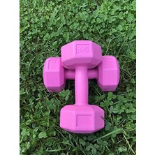 Larskas Köseli Vınyl Dambıl Seti, 2 Adet Ağırlık ile Fitness Için Ideal