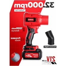Larskas 21V 32.000 Rpm Şarjlı Turbo Hava Üfleyici - Güçlü ve Etkili Üfleme
