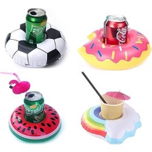 Larskas 4lü Şişme Havuz Deniz Bardak Tutucu Float Bar Seti