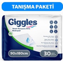 Larskas 90X180 Yatak Koruyucu Örtü 30'lu 1 Paket 30 Adet