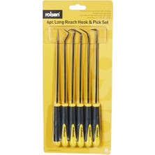 Larskas 59131 6 Pc Long Reach Pick & Hook Set