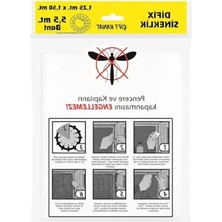 Larskas Çift Kanat Pratik Sineklik, 1.25M x 1.5m, Kolay Montaj