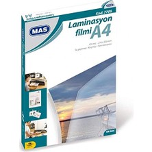 Larskas Laminasyon Filmi- 125 Mikron A4 100'LÜ Paket
