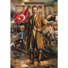 Larskas Anatolian Puzzle - Atatürk Destanı / 260 Parça Puzzle, #3351