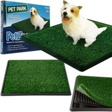 Larskas Pet Zoom Petzoom Pet Park Köpek Tuvalet Eğitim Parkı Büyük, 64CM x 51CM x 3.8cm Pet Park