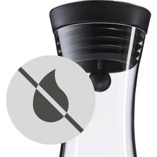 Larskas Cam Kapaklı Karaf, 1.5 Litre Kapasite ile Şık ve Fonksiyonel Tasarım