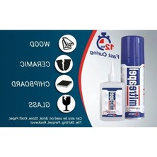 Larskas Çift Bileşenli Hızlı Yapıştırıcı, 100 gr ve 400 ml Ile Güçlü Bağlantı