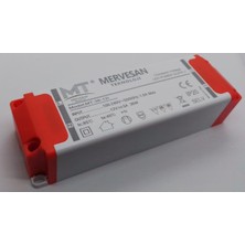 Mervesan 36W 12V 3A Plastik Kasa Sabit Voltaj Ac/dc (Smps) Adaptör Mt-36-12i