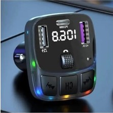 Larskas Araç Içi Fm Transmitter, 30W Çıkışlı ve LED Renk Seçenekleri