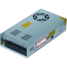 Mervesan 12V 29A 350W Metal Kasalı Iç Mekan Ac/dc Smps Adaptör MT-350-12