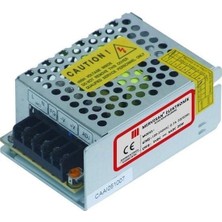 Mervesan 5V 5A 25W Metal Kasalı Iç Mekan Ac/dc Smps Adaptör Mt-25-5