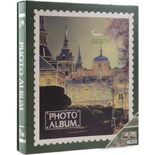 Larskas Rabsev RS26 Fotoğraf Albümü 10X15CM 600 Lük Kule Desenli Kutulu Yatay Dikey Modeli