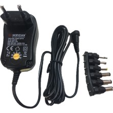 Mervesan 1A 12W Üniversal Tip Kademeli Ac/dc Smps Adaptör MTU-12KM